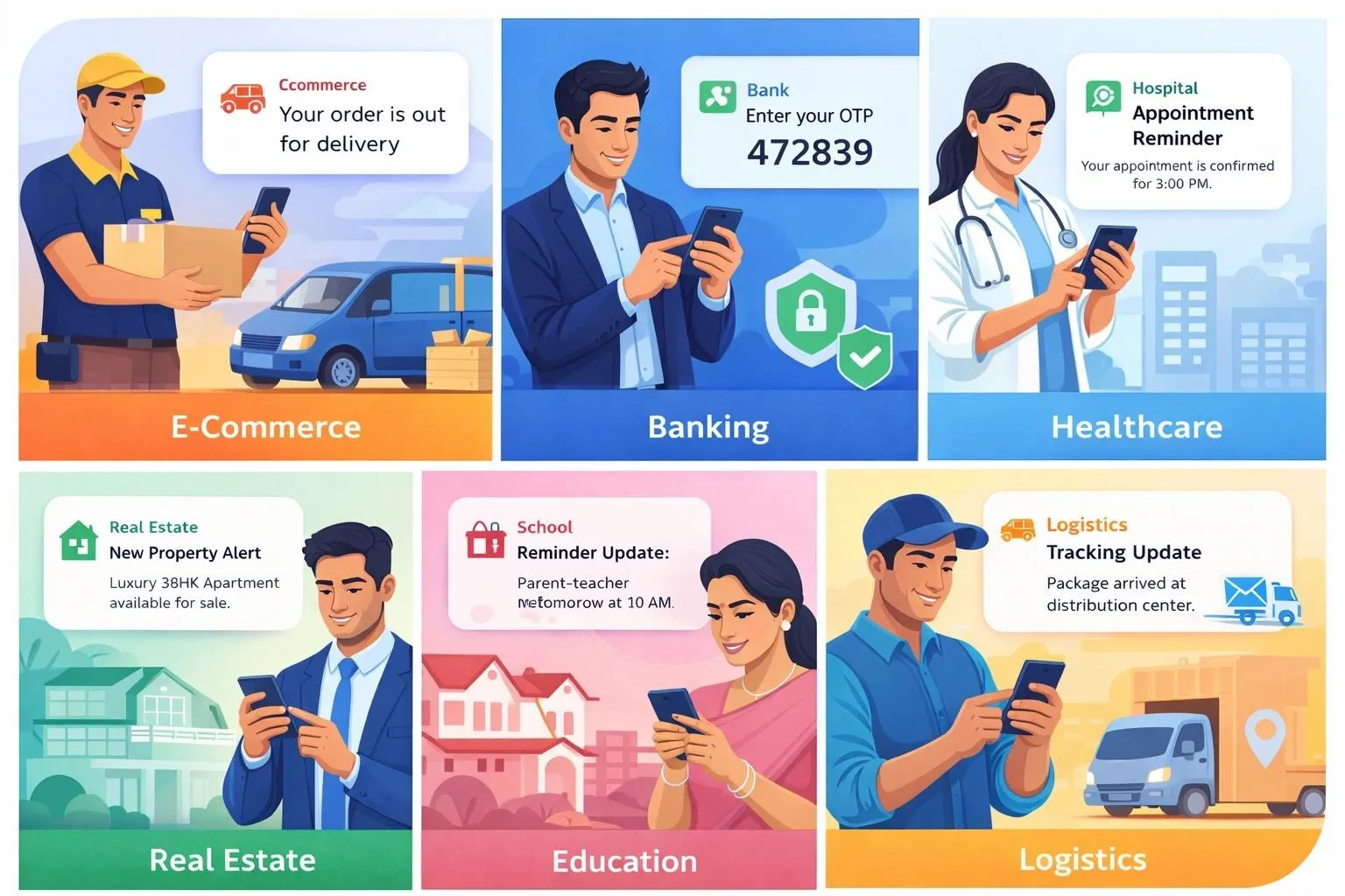 How Businesses Use Bulk SMS